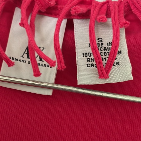 Armani Exchange Top - Red - Small - Picture 2 of 3